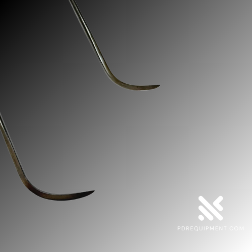 2-Piece 360° Rotating Paintless Dent Repair Rod Set – 10mm Hardened Steel Tools