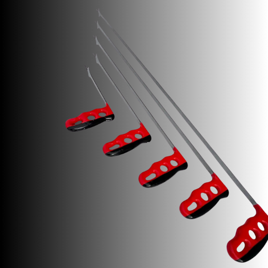 5-Piece Stingray Tail Tip Steel PDR Tools set - PDRequipment.com