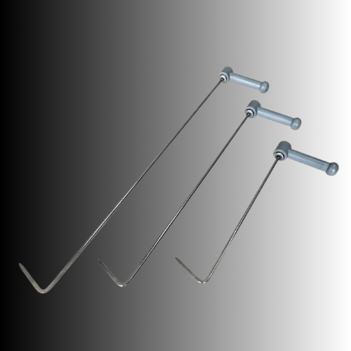 3-Piece 360° Rotating Paintless Dent Repair Rod Set - PDRequipment.com
