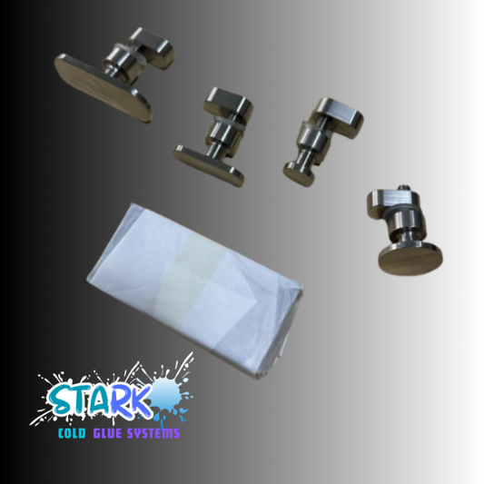 X 45pc Quick Release Tool Set + Stark Cold Glue Tabs & Glue - PDRequipment.com