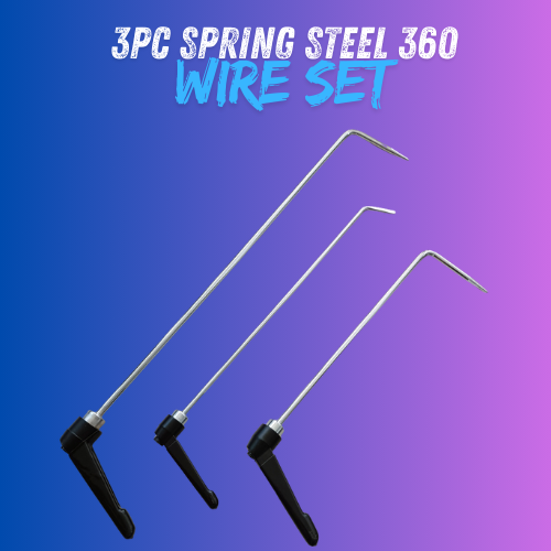 3pc Spring Steel 360 Wire Set