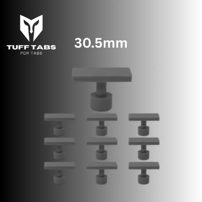 30.5mm Flat Crease Tabs 10 Pack - PDR Equipment International