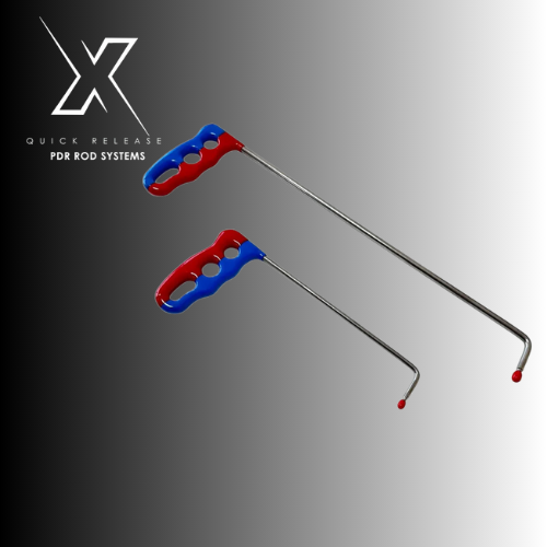 2-Piece Single Bend Custom Tip Steel PDR Tools - PDR Equipment International