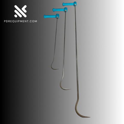 Super Snaker 3-Piece 360° Rotating Paintless Dent Repair Rod Set – Hardened Steel Tools - PDRequipment.com