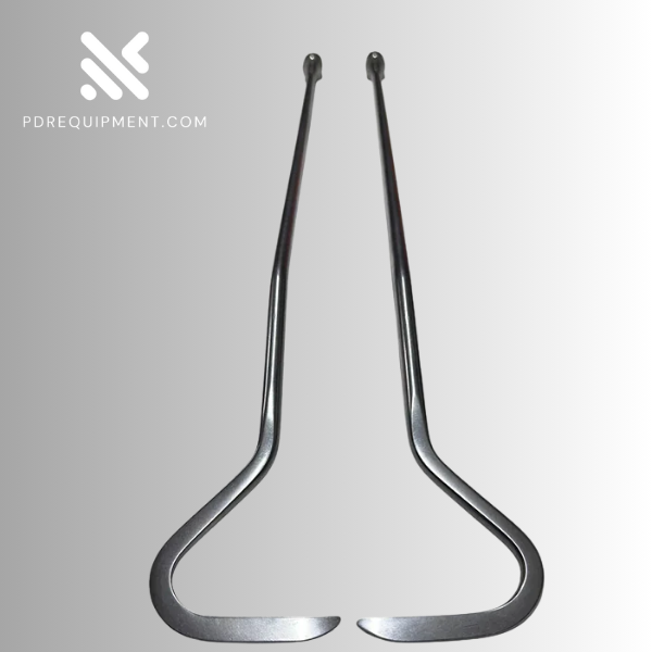 The Melissa 2-Piece Sharp Tip C-Bend Paintless Dent Repair Rod Set - PDRequipment.com