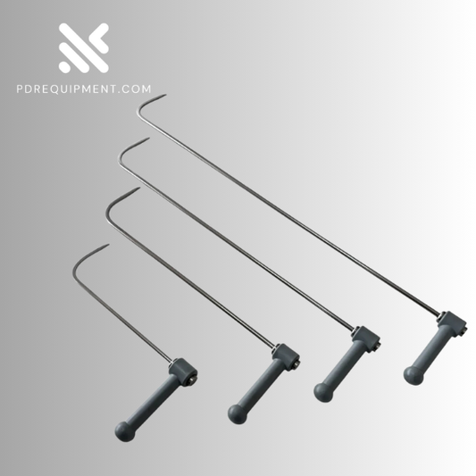 The Dent Eater 4-Piece 360° Rotating Paintless Dent Repair Rod Set - PDRequipment.com