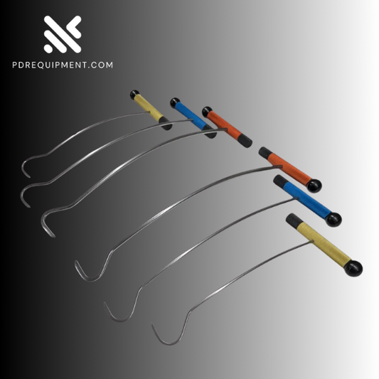 The Hookies T-Handle Aluminum Double-Sided Dent Repair Rods - PDRequipment.com