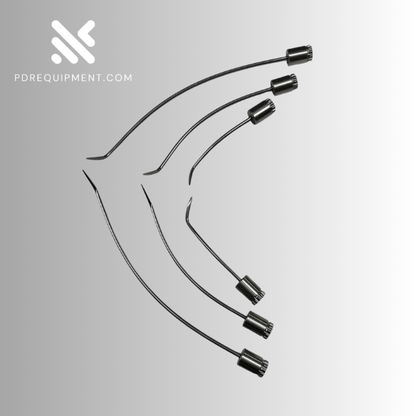 Quick Release 360° Rotating Steel Dent Repair Rods (6 Pieces) - PDRequipment.com