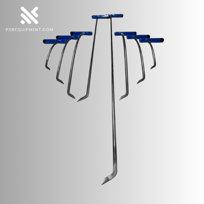 8-Piece Single Bend Sharp Tip Left & Right Steel PDR Tools - PDR Equipment International