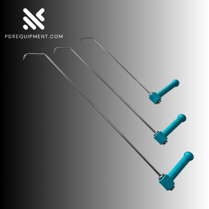 The Lucca - 3-Piece 360° Rotating Paintless Dent Repair Rod Set - PDRequipment.com