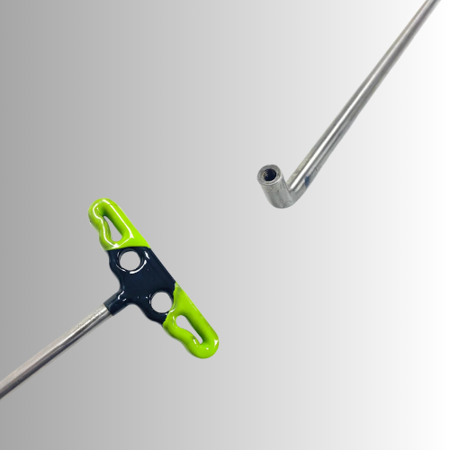 Single Bend 12mm Shaft with Interchangeable Tip Steel PDR Tools - PDR Equipment International