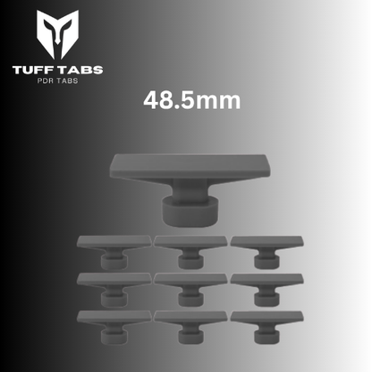 48.5mm Flat Crease Tabs 10 Pack - PDR Equipment International