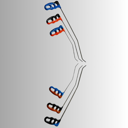 The Twitch Edition 6-Piece Sharp Tip Double Bend Left & Right Steel PDR Tools - PDRequipment.com