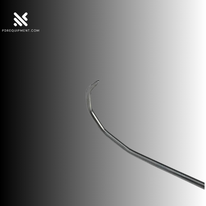 10mm x 60cm Hook-Shaped White Steel PDR Fender Repair Tool - PDR Equipment International