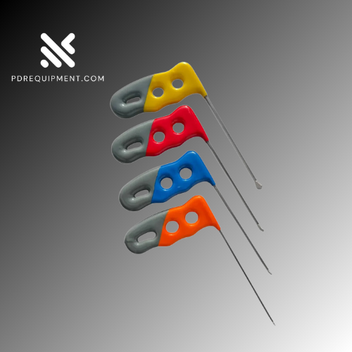 4-Piece 15cm White Steel Whale Tail PDR Tools