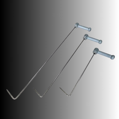 3-Piece 360° Rotating Paintless Dent Repair Rod Set - PDRequipment.com