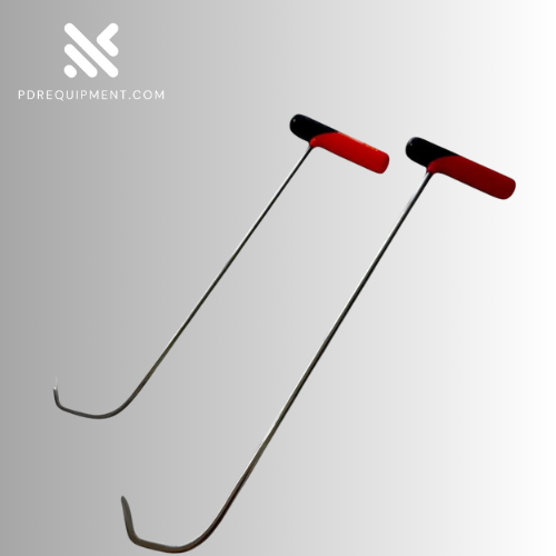 2-Piece U-Bend Sharp Tip Steel PDR Tools – Paintless Dent Repair Rods