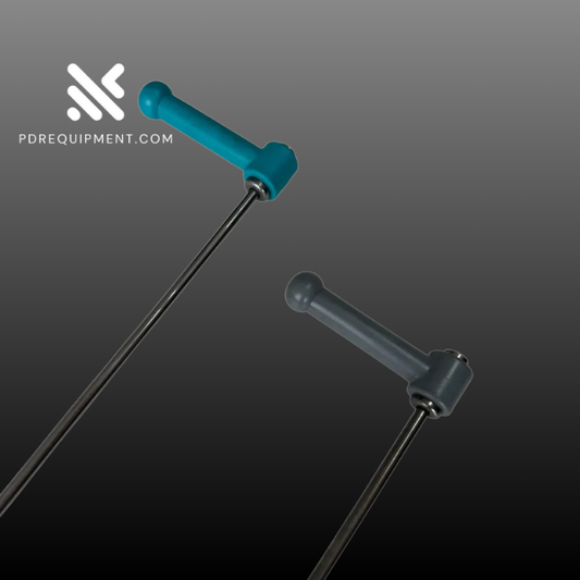 2-Piece 360° Rotating Rod Set – 10mm Hardened Steel Tools - PDRequipment.com