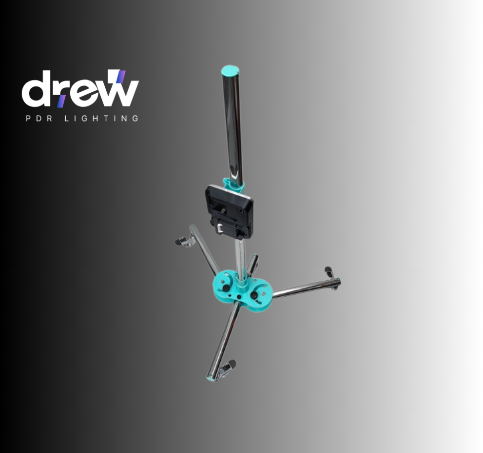 Drew Light Stand with Single 18v Adapter - PDR Equipment International