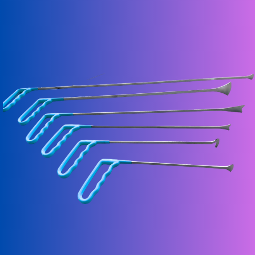 6pc Spring Steel Comfort Grip Fish Set