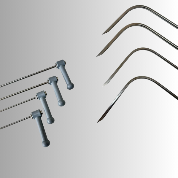 Ronda Edition 4-Piece 360° Rotating Paintless Dent Repair Rod Set - PDRequipment.com