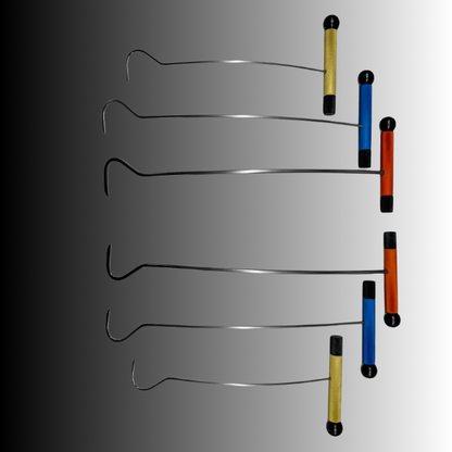 The Hookies T-Handle Aluminum Double-Sided Dent Repair Rods - PDRequipment.com