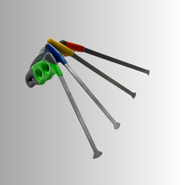 Melisha Edition 4-Piece 20cm White Steel Whale Tail PDR Tools - PDRequipment.com