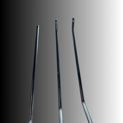 3pc 12mm Fender Bar Set with Interchangeable Tip with 5/16” & 8mm Thread Compatible - PDR Equipment International