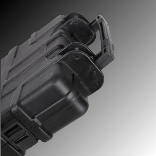 Heavy-Duty PDR Tool Carrying Case – 120x31x11 cm Black Wheeled Plastic Box with Foam Interior