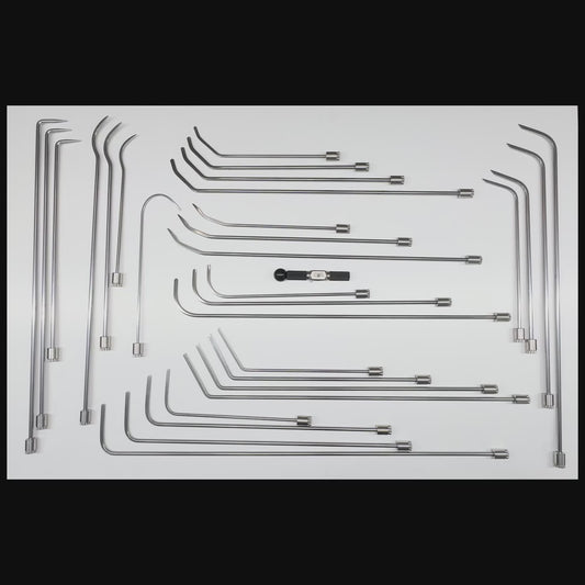 The Go TO 29pc  360° Rotatable Paintless Dent Repair (PDR) Tools