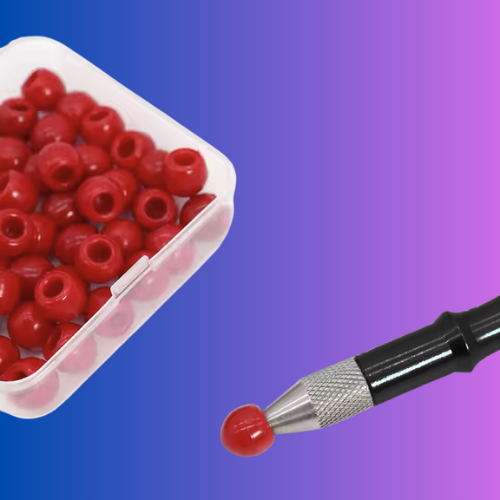 Pack of 50 Soft Rubber Caps with M8 Screw in Tip