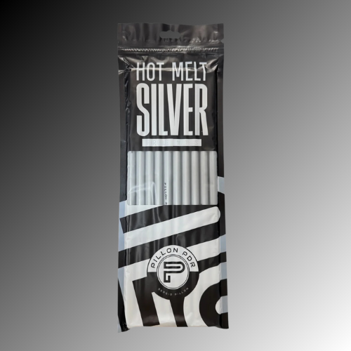 Hot Melt Silver Glue – Pack of 10 Sticks