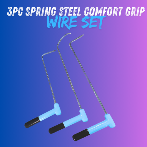 3pc Spring Steel Comfort Grip Wire Set
